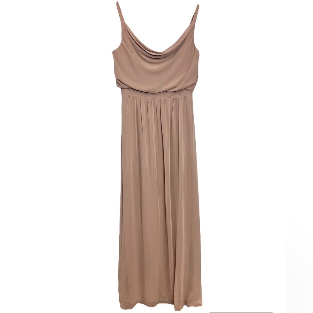 After Six Lux Maxi Chiffon Dress Size 8